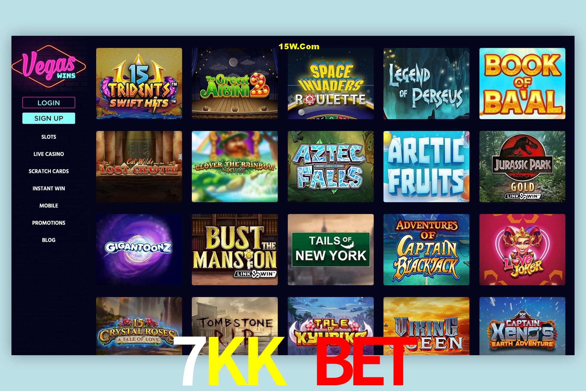 Games Directory 7KK Bet